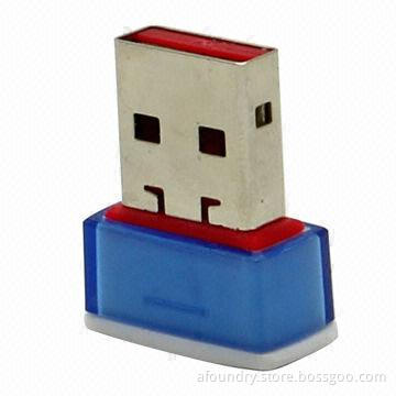 USB Wireless LAN Adapter with 2.412 to 2.484GHz Frequency Band, Built-in 2dBi Antenna